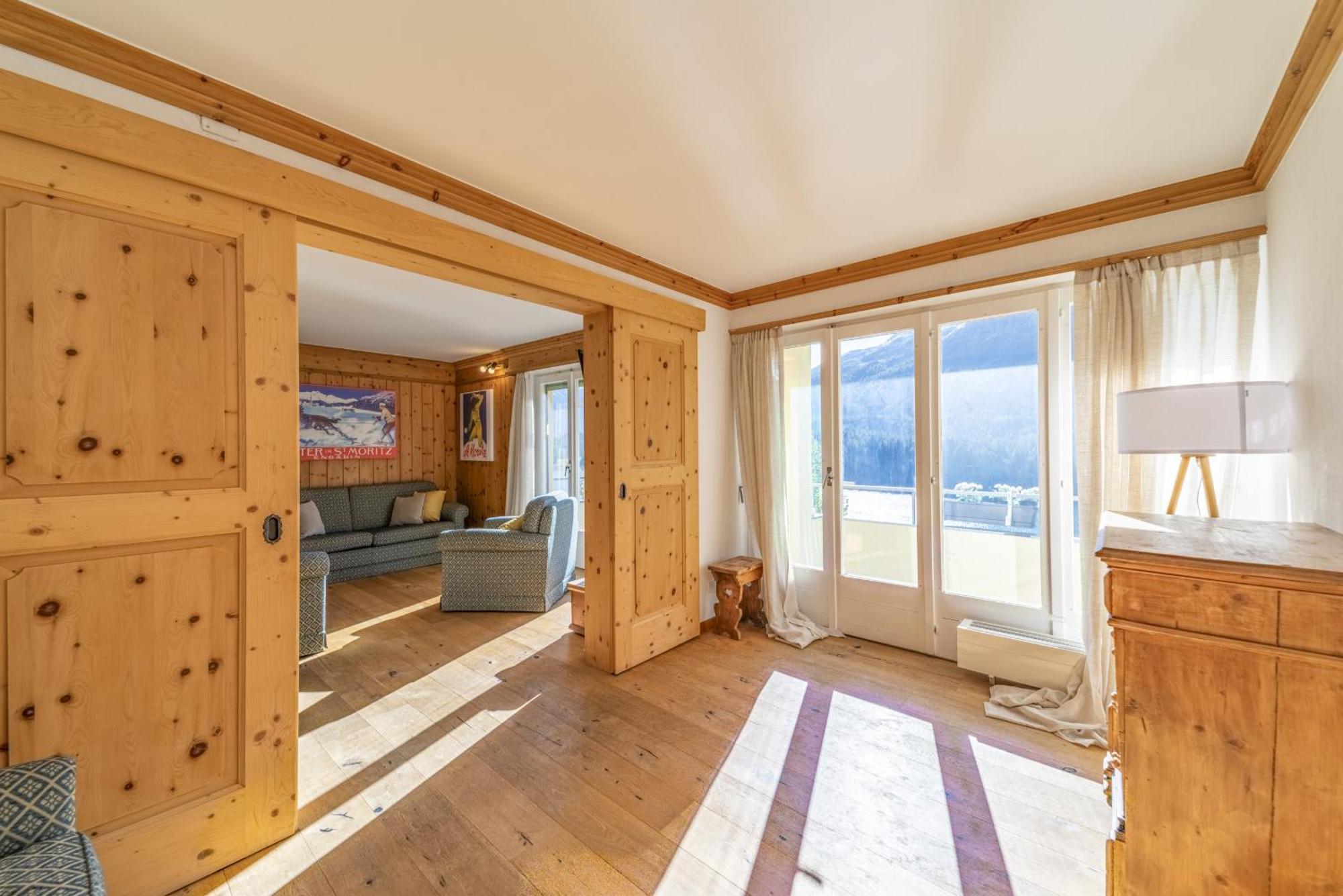 Apartmán Chesa Bellavista - Svatý Mořic Exteriér fotografie